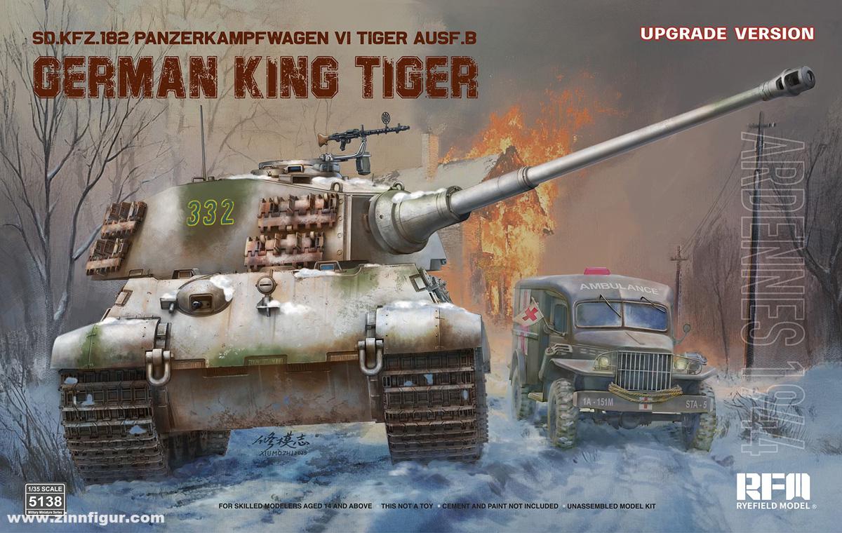Rye Field Model Königstiger Sd.Kfz.182 Pz.Kpfwg.VI Tiger Ausf.B - Upgrade Version