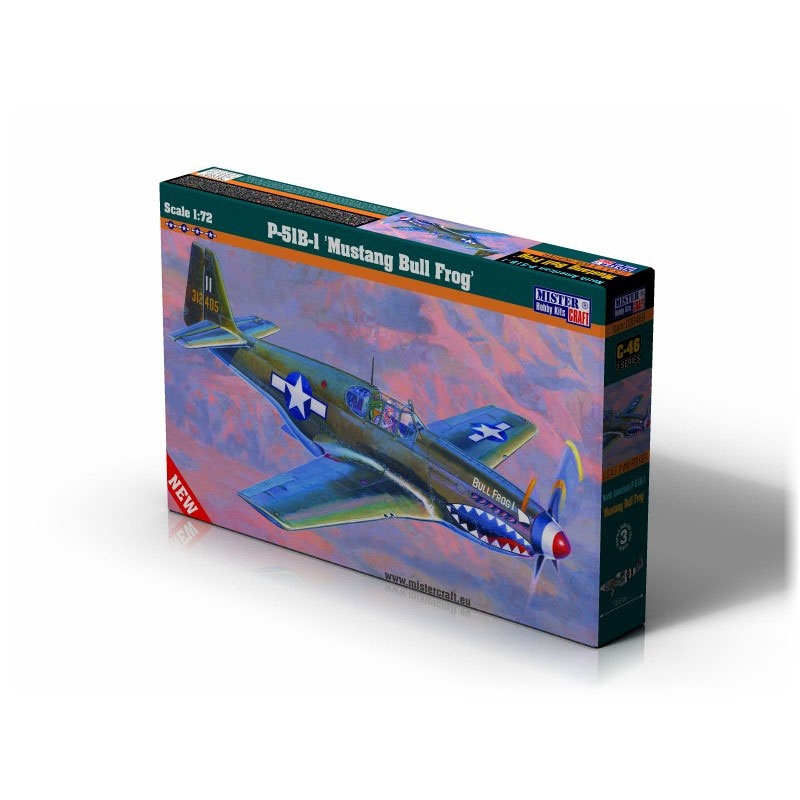 Mister Craft Hobby Kits P-51B-1 Mustang Bull Frog
