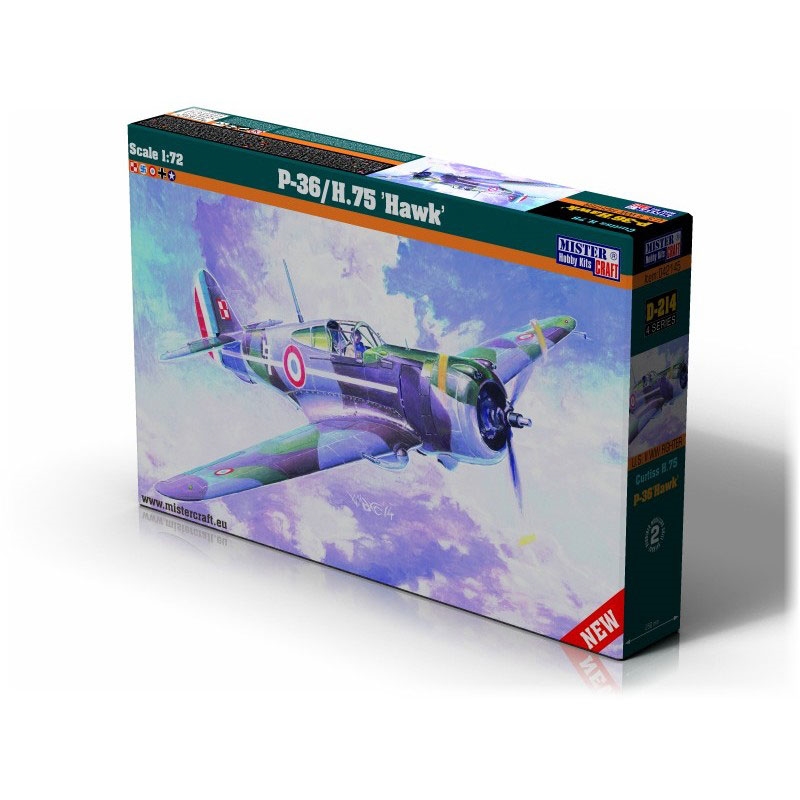 Mister Craft Hobby Kits P-36 / H.75 'Hawk'