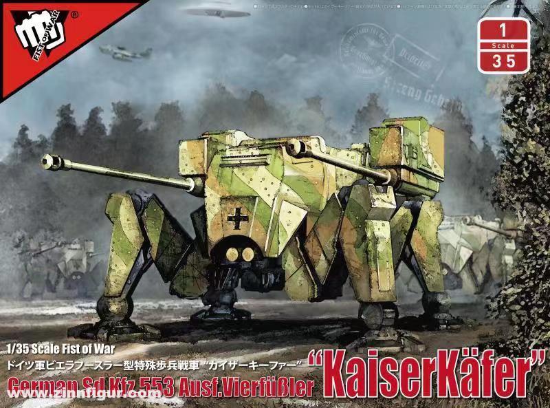 ModelCollect Sd.Kfz. 553 Ausf.Vierfüßer 'Kaiserkäfer' - Fist of War