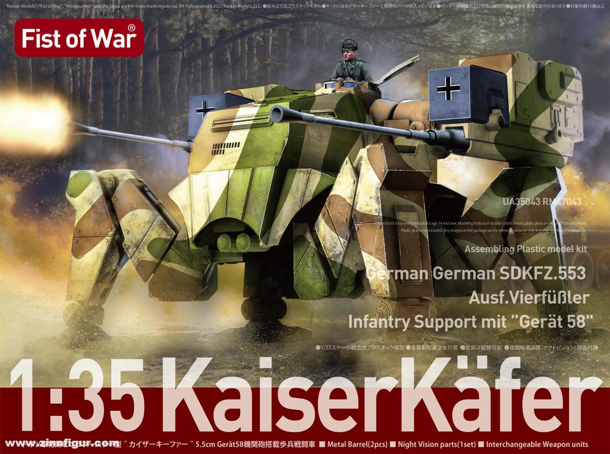 ModelCollect Sd.Kfz. 553 Kaiserkäfer mit Gerät 58