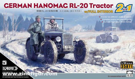Sabre Model Hanomag RL-20 Traktor