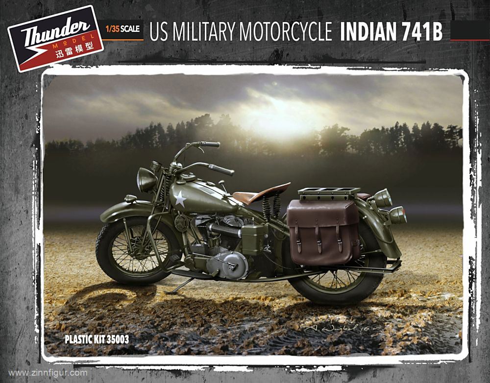 Thunder Model US Motorrad Indian 741B