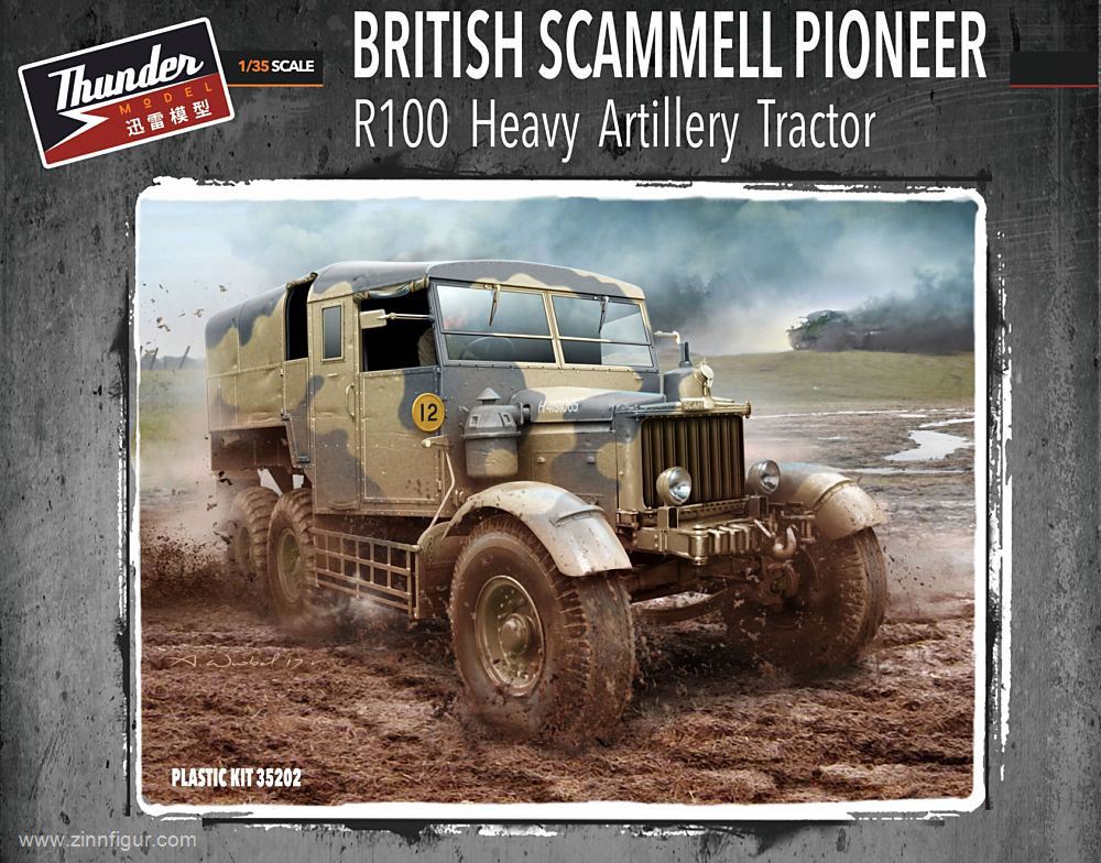 Thunder Model Scammell Pioneer R100 Schwerer Artillerieschlepper