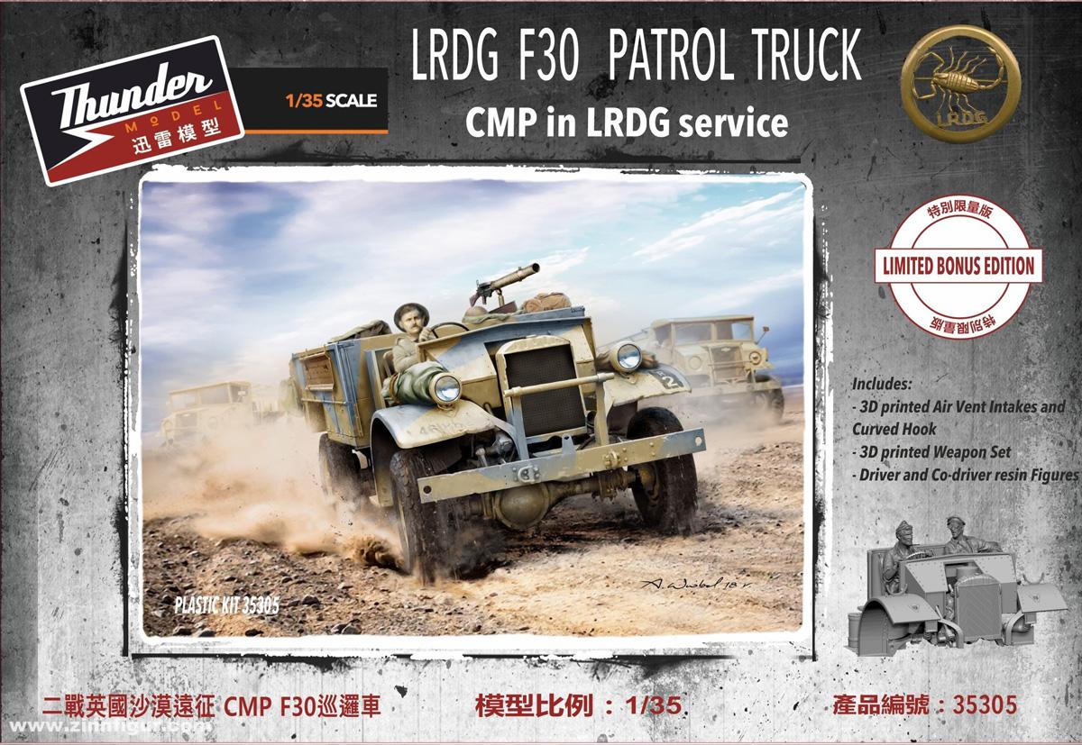 Thunder Model LRDG F30 Patrol Truck - Bonus Edition