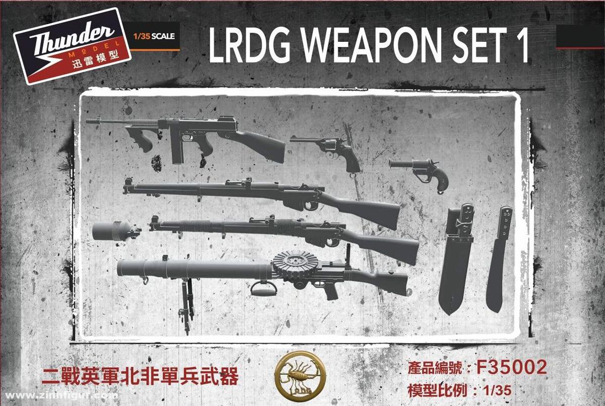 Thunder Model LRDG Waffen Set 1