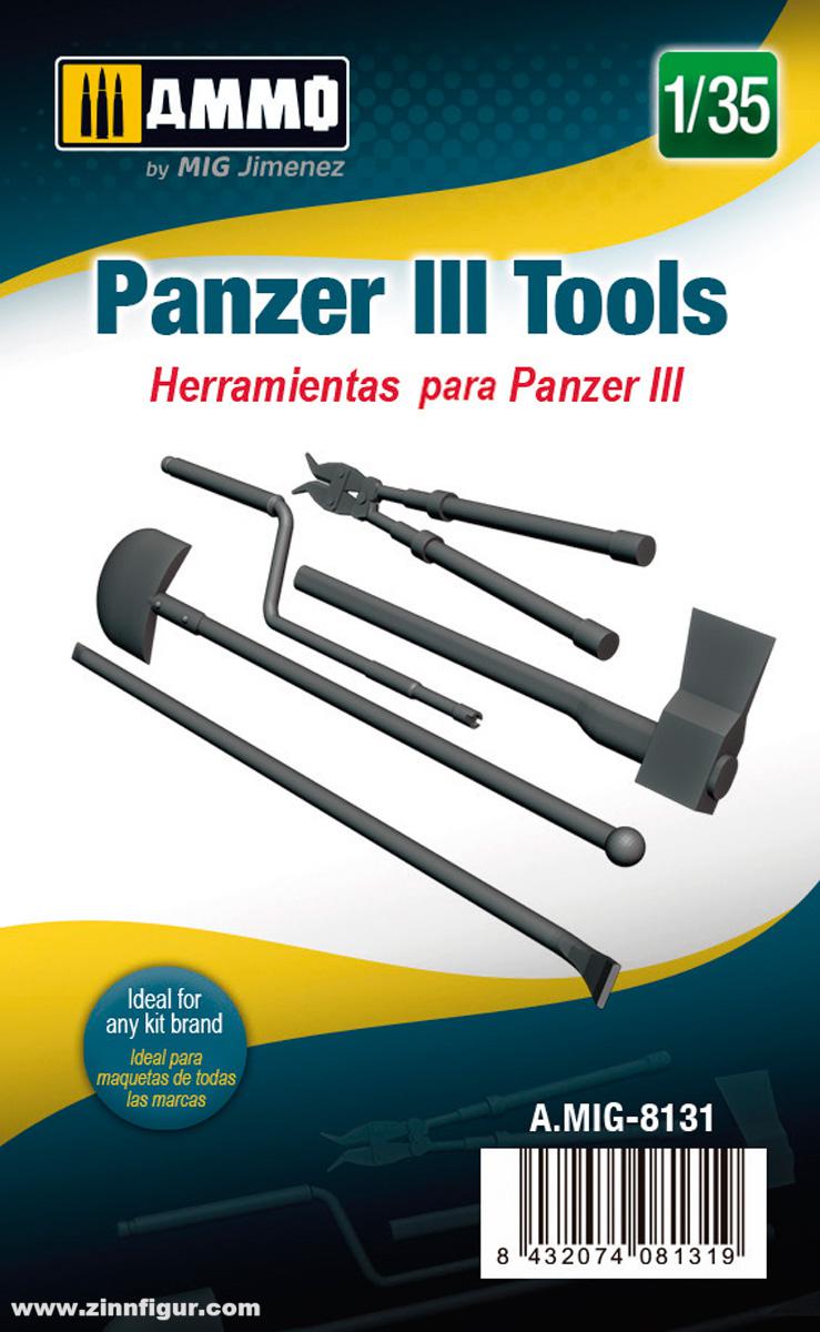 AMMO by Mig Jimenez Panzer III Werkzeuge