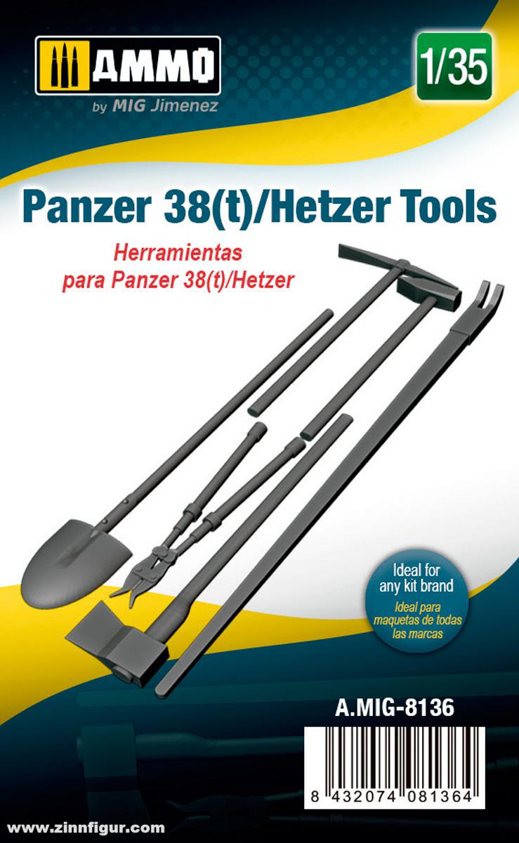 AMMO by Mig Jimenez Panzer 38(t)/Hetzer Werkzeuge