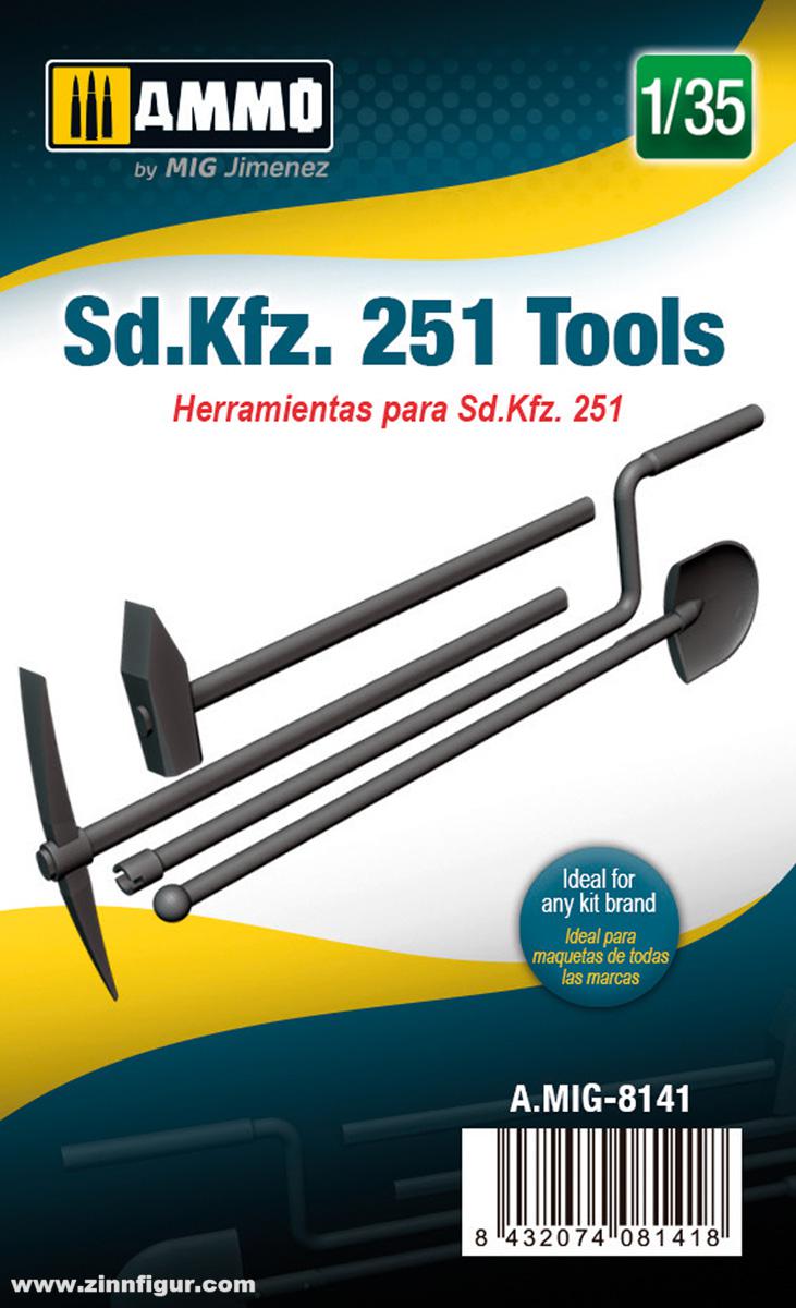 AMMO by Mig Jimenez Sd.Kfz. 251 Werkzeuge