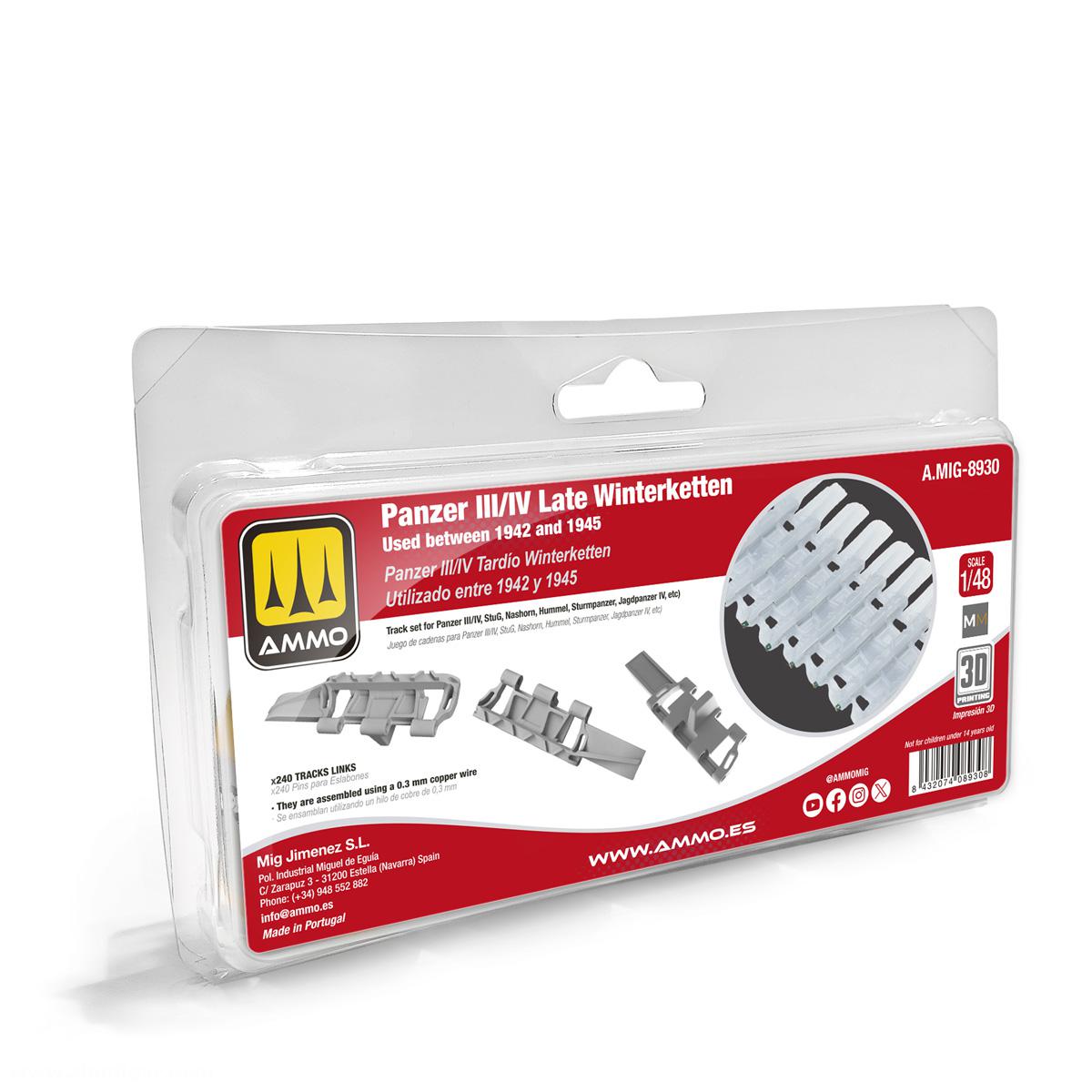 AMMO by Mig Jimenez Panzer III/IV Late Winterketten 1942-1945