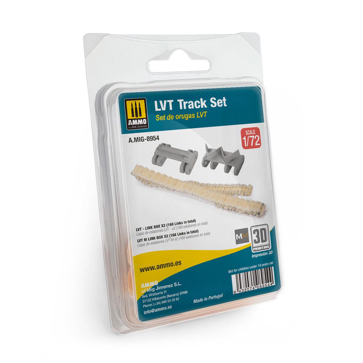 AMMO by Mig Jimenez LVT Panzerketten - 3D-DRUCK