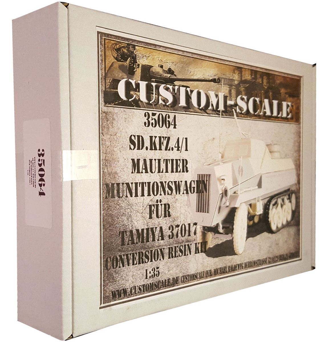 Custom-Scale Sd.Kfz. 4/1 Maultier Munitionswagen Umbauset