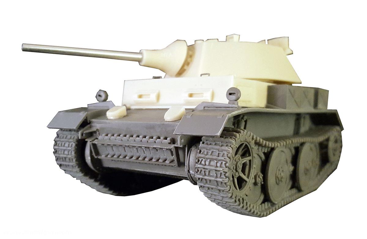 Custom-Scale Panzer II Ausf.L mit Puma Turm Umbau-Set