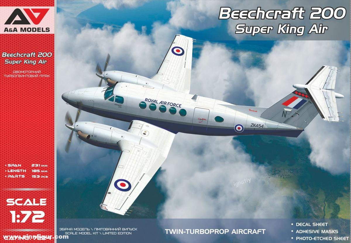 A&A Models Beechcraft 200 Super King Air