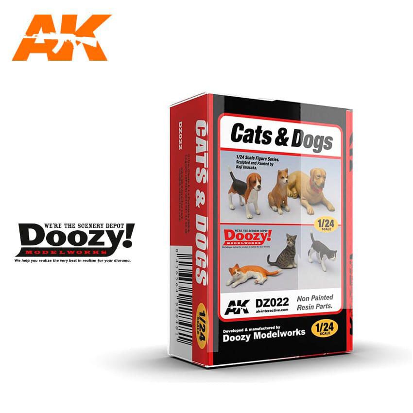 AK Interactive Katzen und Hunde