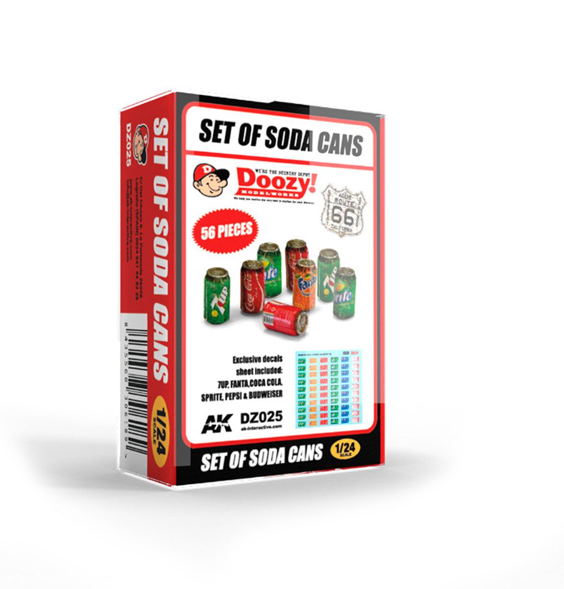 AK Interactive Getränkedosen