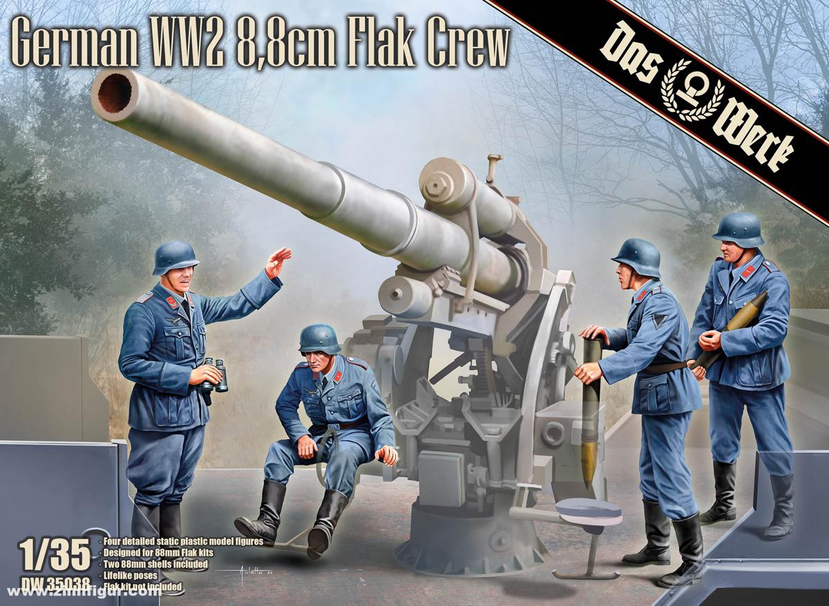 Das Werk Figuren für 8,8cm Flak