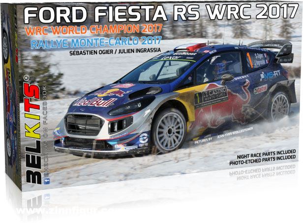 Belkits Ford Fiesta RS WRC 2017 'Sébastien Ogier / Julien Ingrassia'