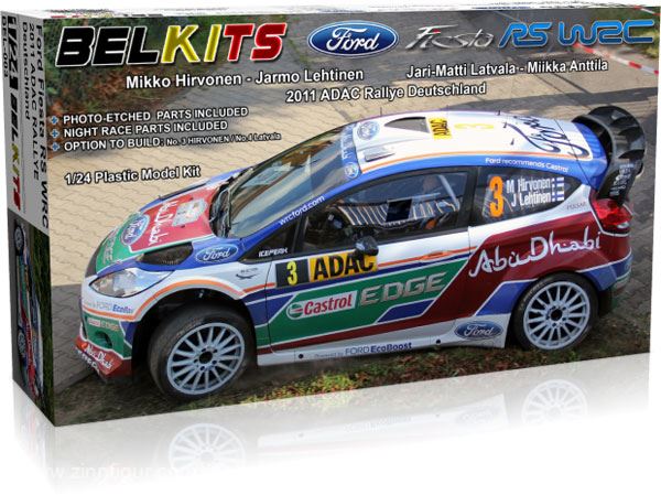 Belkits Ford Fiesta RS WRC 2011 ADAC