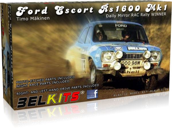 Belkits Ford Escort Rs1600 mk.1 'Timo Mäkinen 1973'