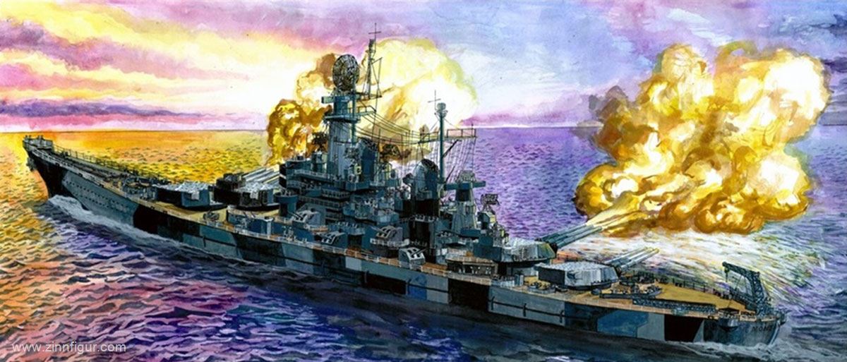 Very Fire Schlachtschiff USS Montana BB-67