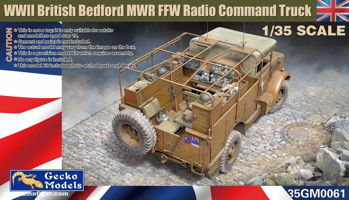 Gecko-Models Bedford MWR FFW Funk-Befehlswagen