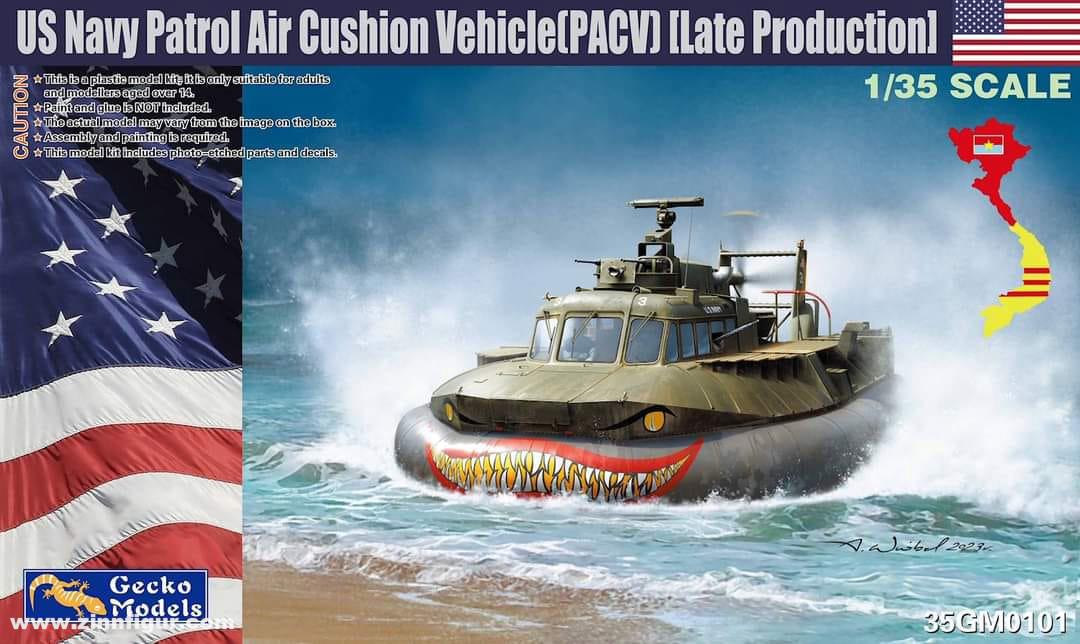 Gecko-Models US Navy Patrol Air Cushion Vehicle (PACV) späte Produktion