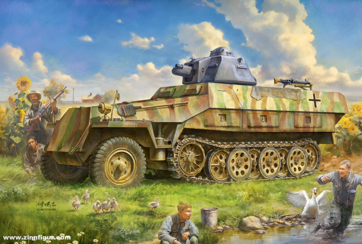 Border Models Sd.Kfz.251 Ausf.D mit R35-Turm