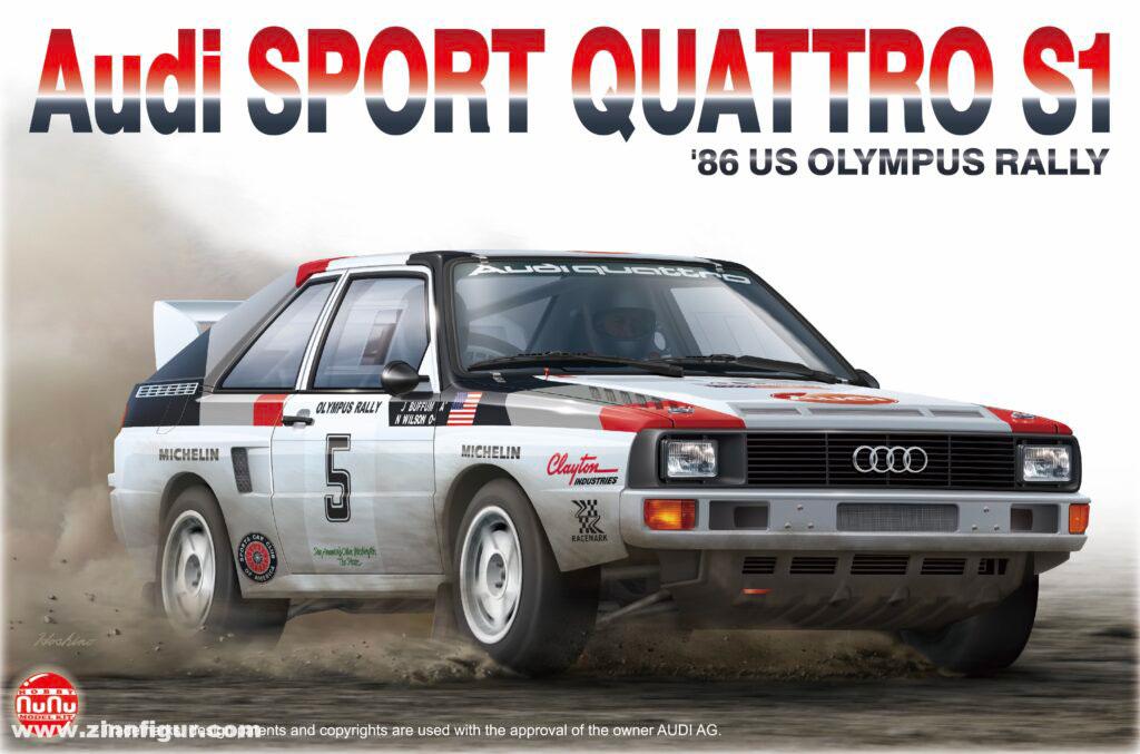 NuNu Hobby Audi Sport Quattro S1 '1986 US Olympus Rally'