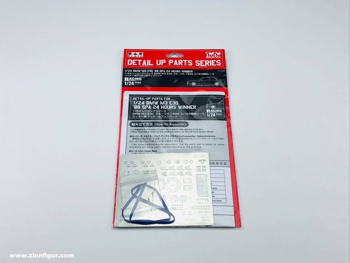 NuNu Hobby BMW M3 E30 '88 SPA 24 Hours Winner Detailset
