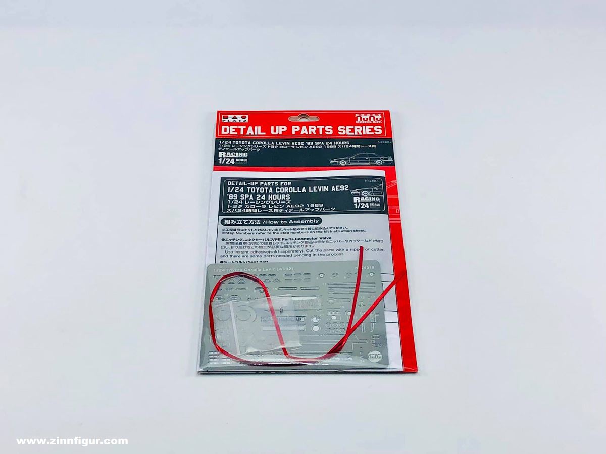 NuNu Hobby Toyota Corolla Levin AE92 '89 SPA 24 Hours Detailset