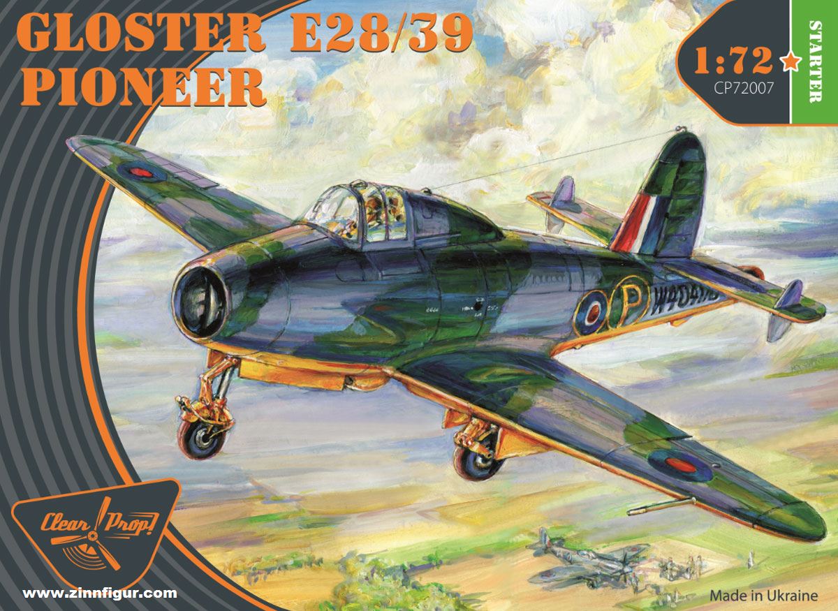 Clear Prop! Gloster E28/39 Pioneer - Starter Kit