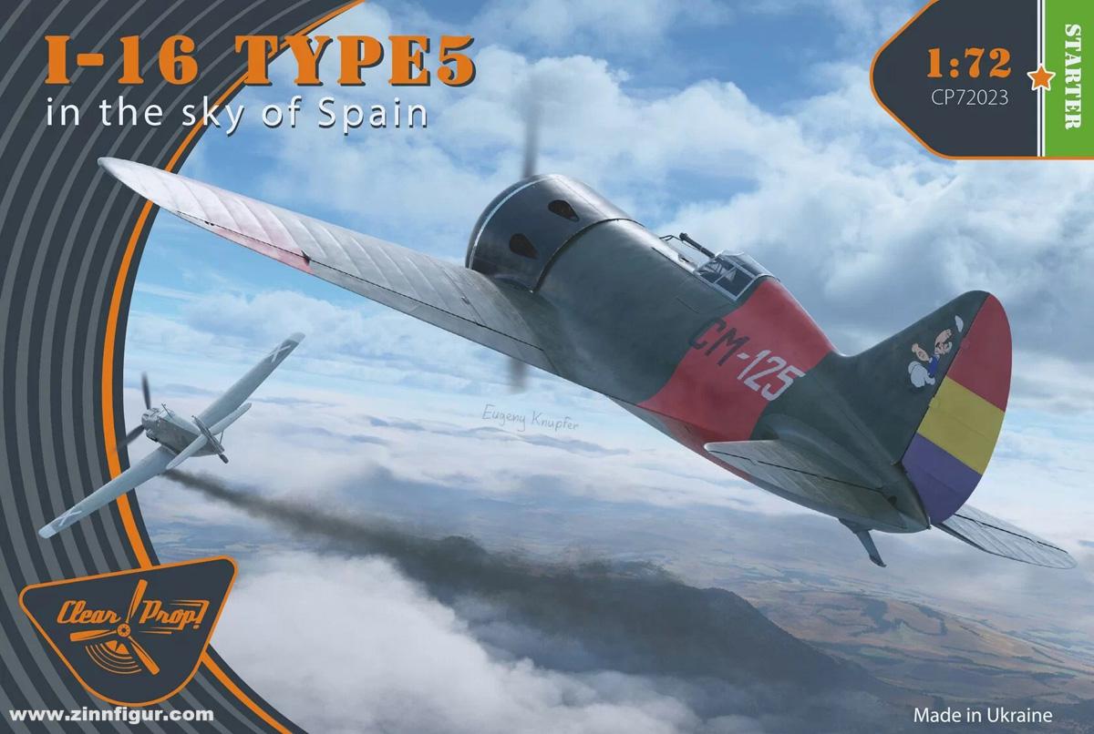 Clear Prop! I-16 Type 5 'Über Spanien' - Starter Kit