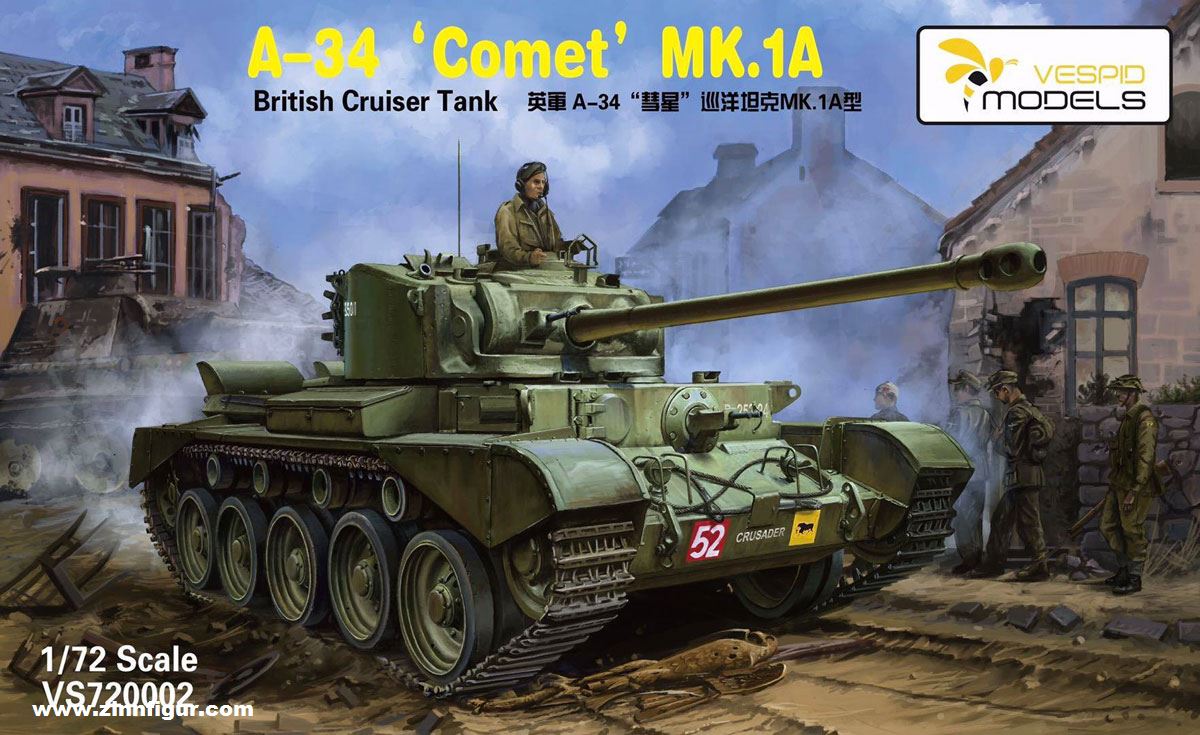 Vespid Models A34 Comet Mk.1A Cruiser Tank