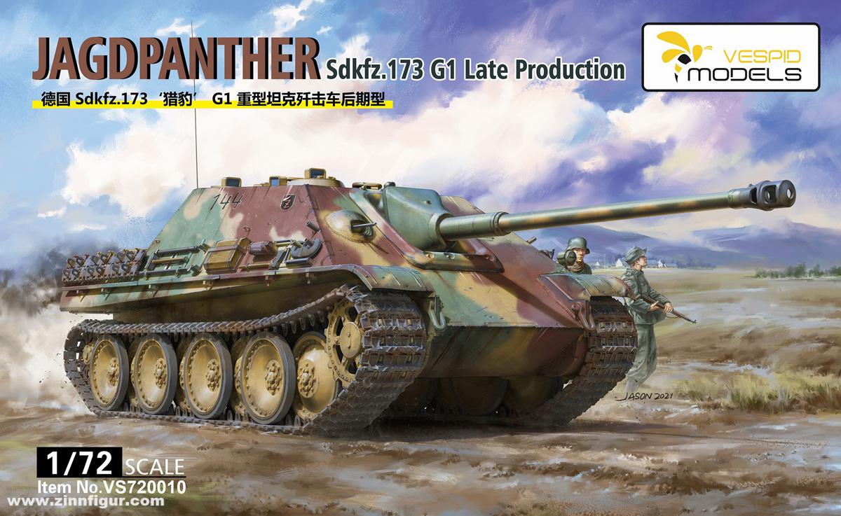 Vespid Models Sd.Kfz. 173 G1 Jagdpanther späte Produktion