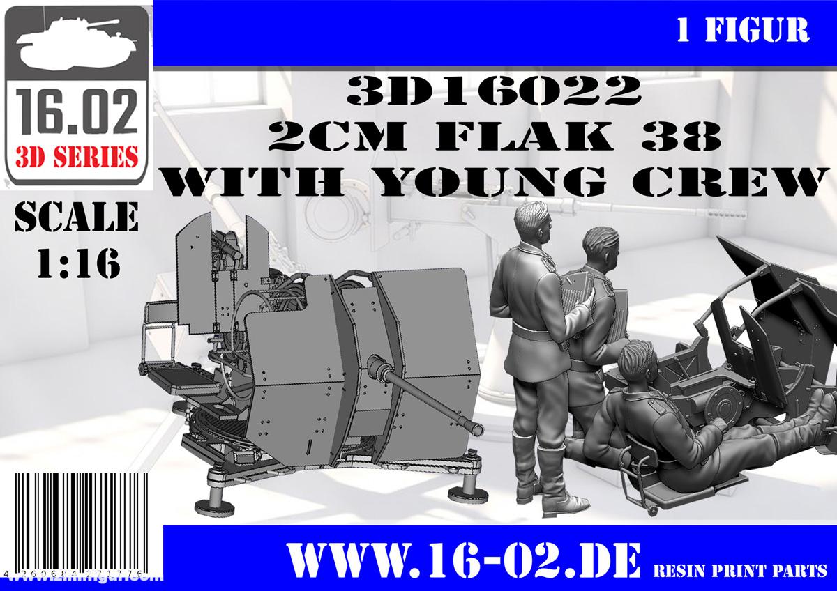 16.02 Michael Baldeweg 2cm Flak 38 mit Bedienungsmannschaft
