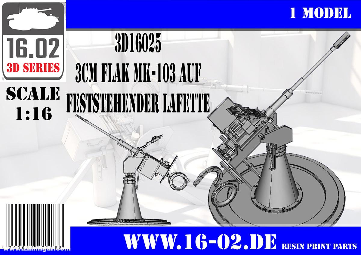 16.02 Michael Baldeweg 3cm Flak MK-103 auf festehender Lafette
