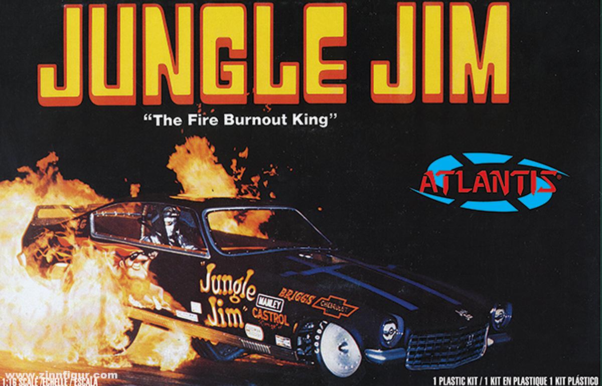 Atlantis Models Jungle Jim Funny Car 'The Fire Burnout King'