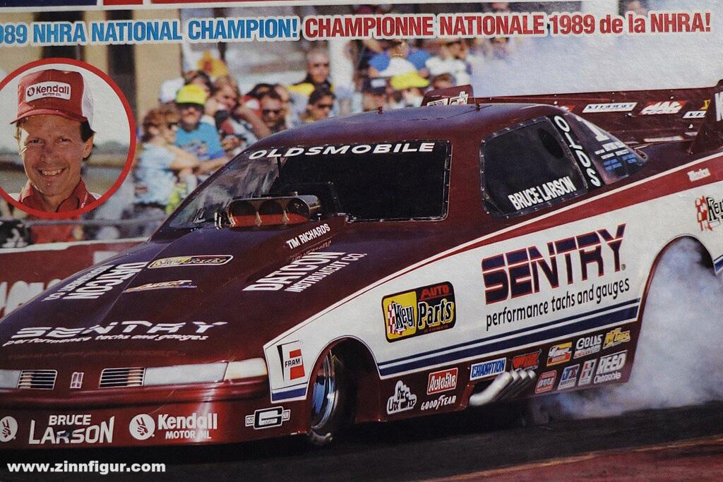 Atlantis Models Bruce Larson's Sentry 1989 Oldsmobile Funny Car