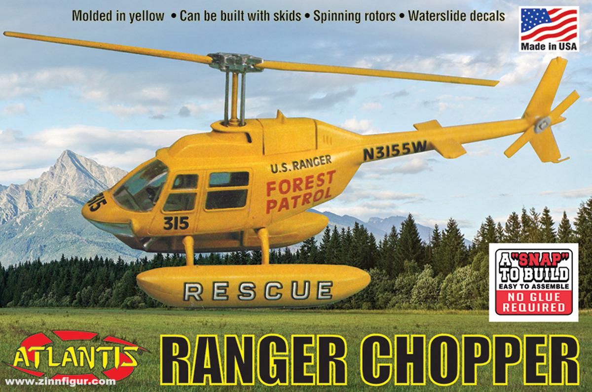 Atlantis Models Forest Ranger Chopper