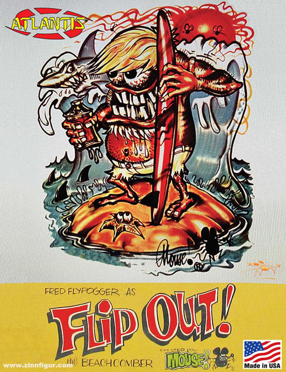 Atlantis Models Fred Flypogger als Flip Out 'The Beachcomber'