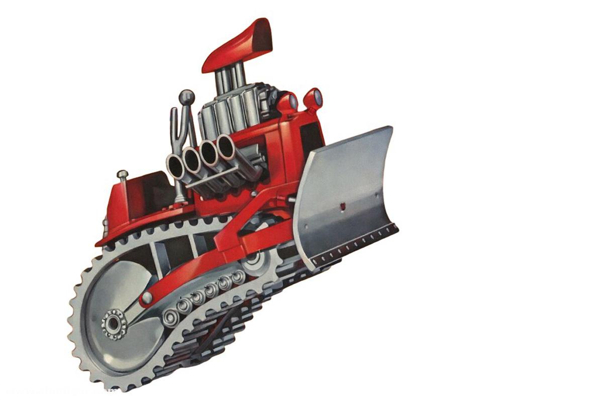 Atlantis Models Tom Daniel - Boss Bulldozer Construction