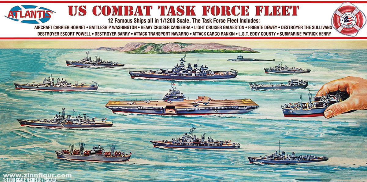 Atlantis Models US Navy Task Force Fleet