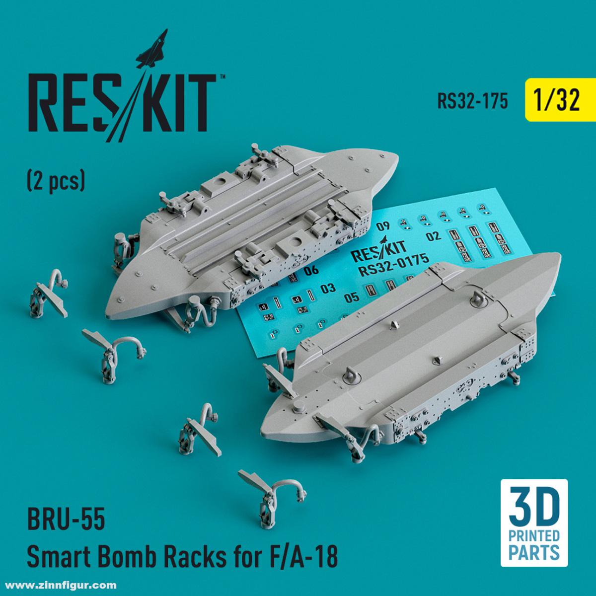 RES/KIT BRU-55 Smart Bomb Racks für F/A-18 (2 Stück)