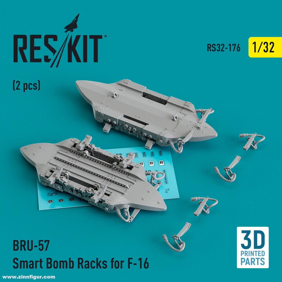 RES/KIT BRU-57 Smart Bomb Racks für F-16 (2 Stück)