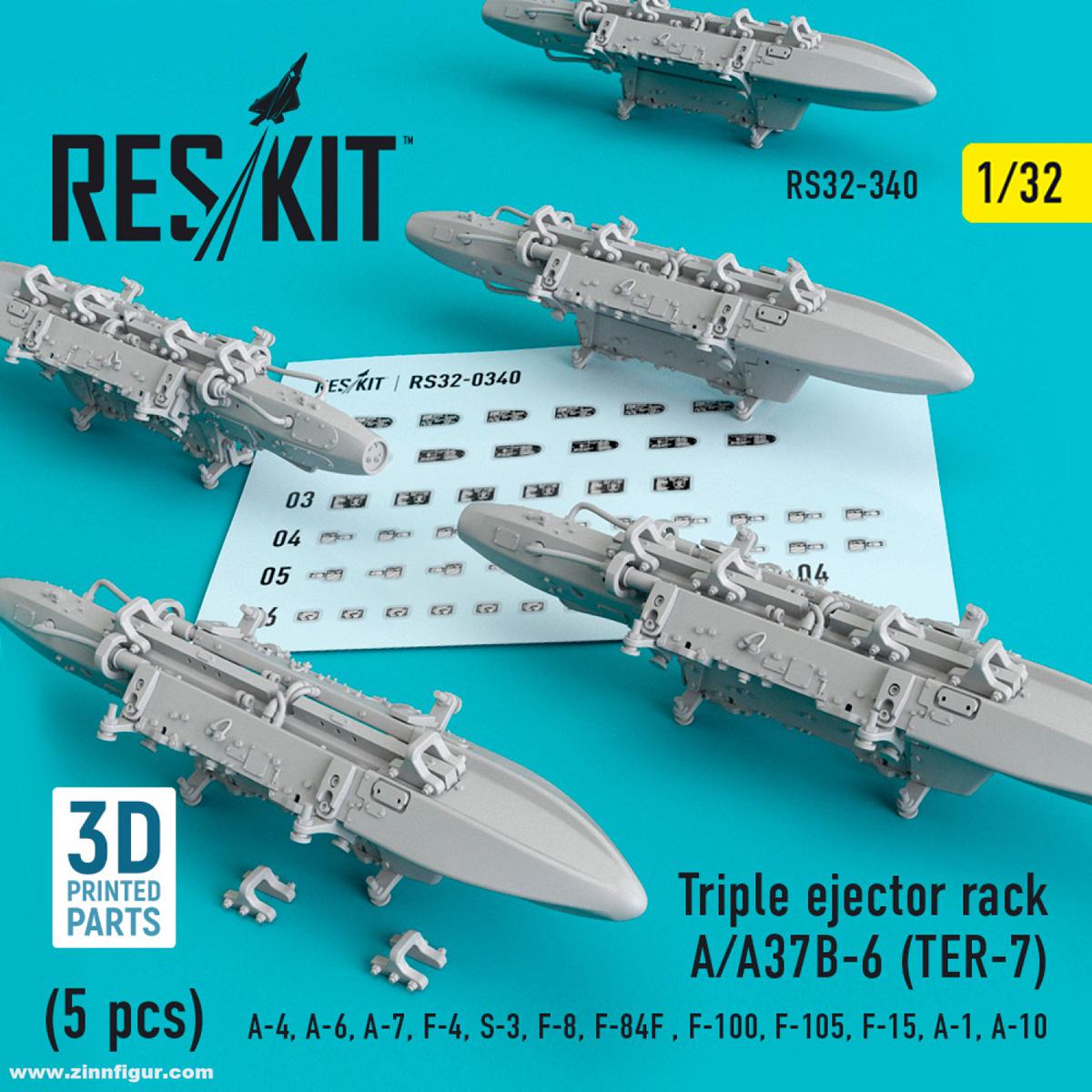 RES/KIT Triple Ejector Rack A/A37B-6 (TER-7)