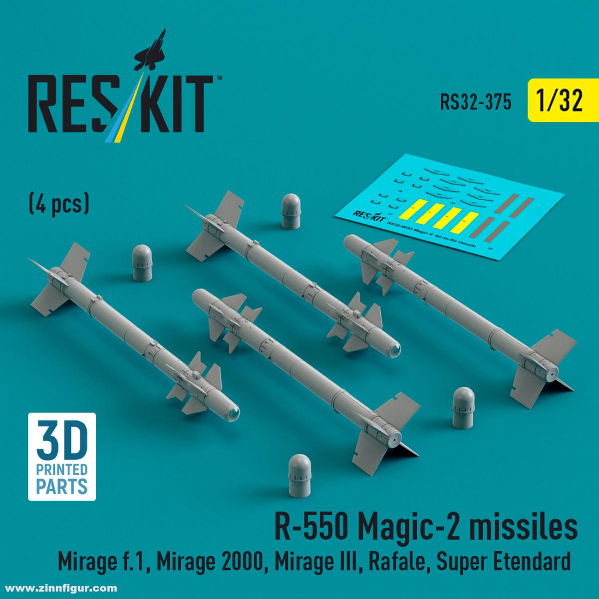 RES/KIT R.550 'Magic-2' Raketen (4 Stück)
