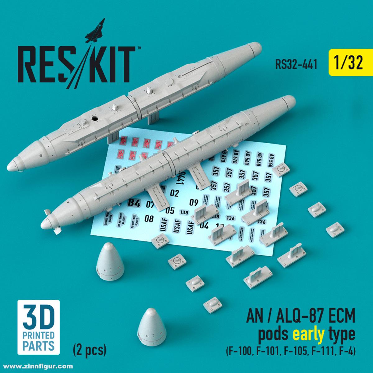 RES/KIT AN / ALQ-87 ECM Pods früher Typ (2 Stück)
