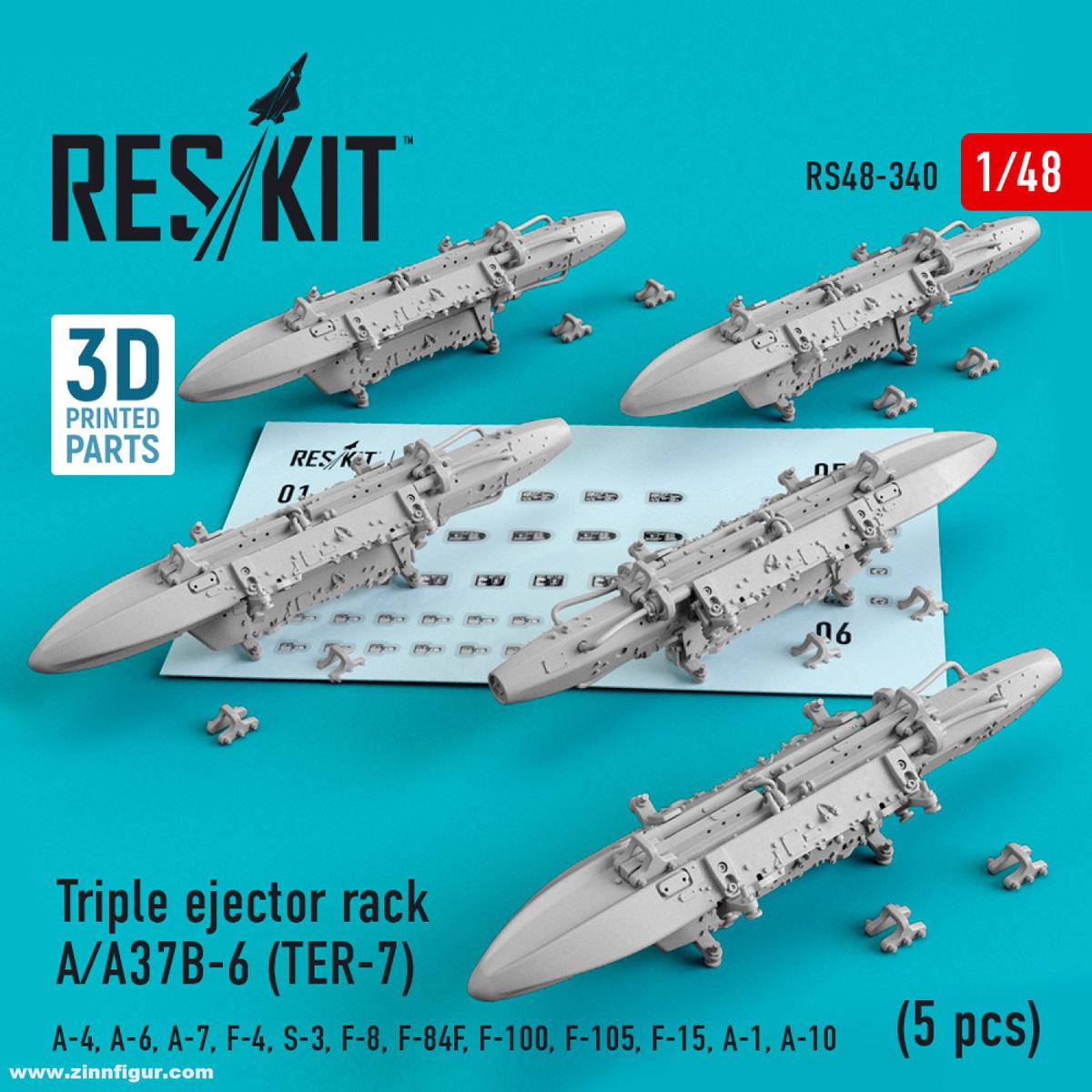 RES/KIT A/A37B-6 (TER-7) Triple Ejector Rack