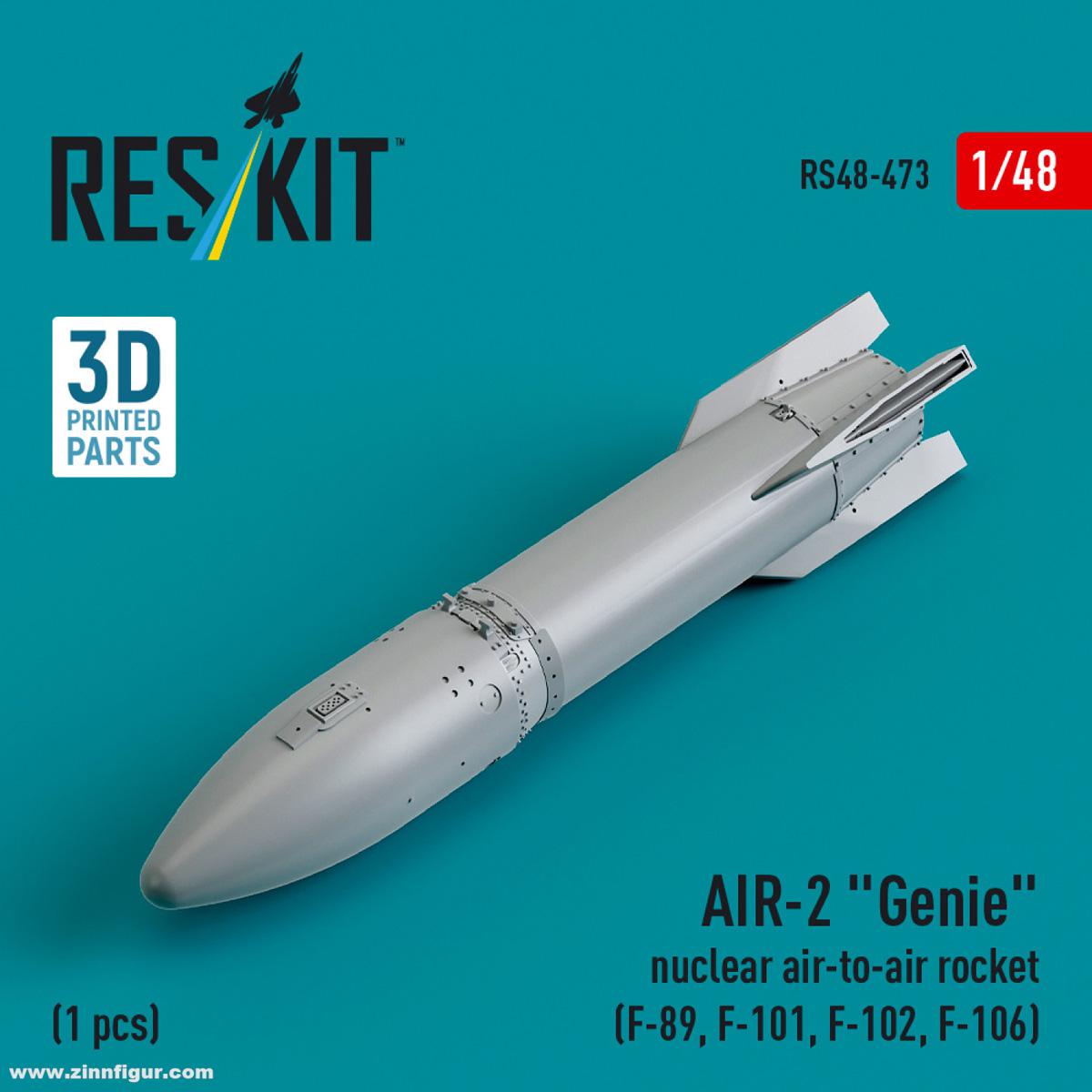 RES/KIT AIR-2 'Genie' nukleare air-to-air Rakete